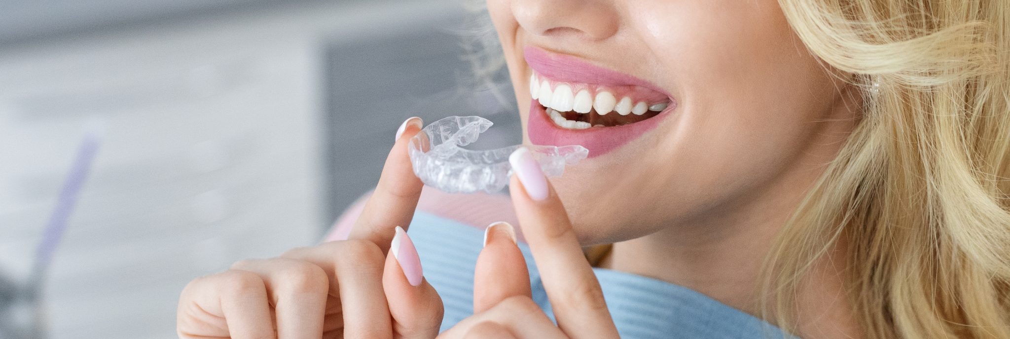 an image of a woman smilling