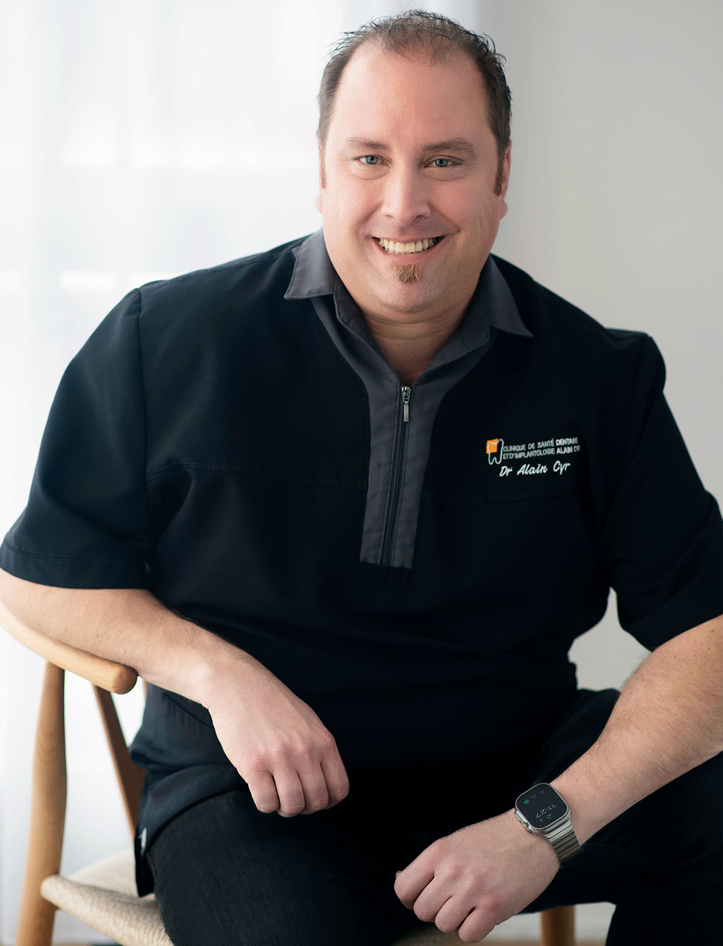 Picture of Alain Cyr the general dentist and owner at Alain Cyr dental clinic